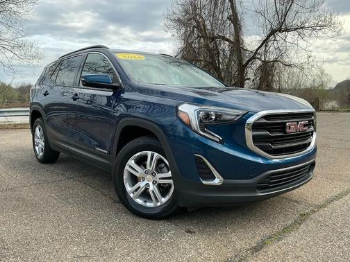 Blue Emerald Metallic 2020 GMC Terrain SLE