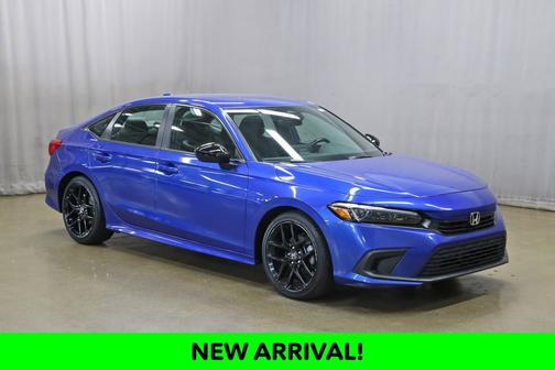 Aegean Blue Metallic 2023 Honda Civic