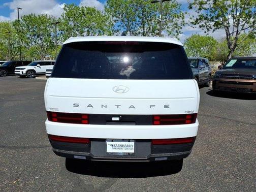 White 2026 Hyundai SANTA FE HEV SE