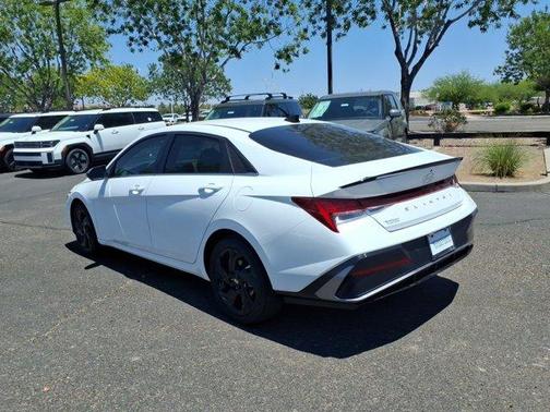 White 2026 Hyundai ELANTRA SEL SPORT PREMIUM