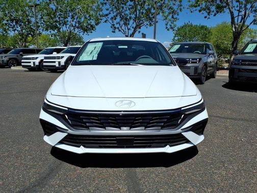 White 2026 Hyundai ELANTRA SEL SPORT PREMIUM