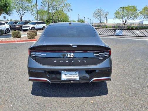 Portofino Gray 2025 Hyundai SONATA Hybrid Limited