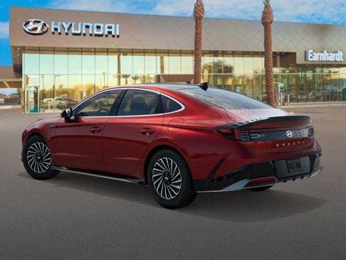 Red 2026 Hyundai SONATA Hybrid Limited