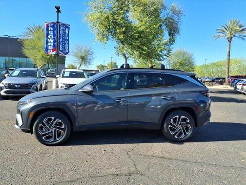 Gray 2026 Hyundai TUCSON Hybrid Limited
