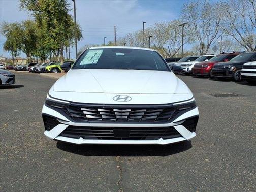 White 2026 Hyundai ELANTRA SEL SPORT PREMIUM