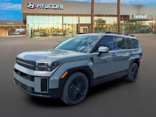 Hampton Gray 2026 Hyundai SANTA FE HEV Calligraphy