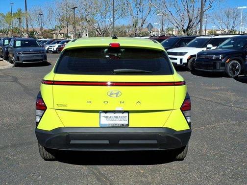 Yellow 2026 Hyundai KONA SE