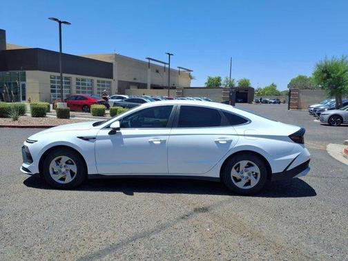 White 2025 Hyundai SONATA SE