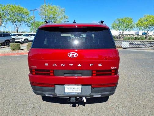 Red 2026 Hyundai SANTA FE HEV SEL