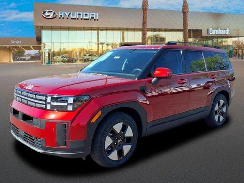 Red 2026 Hyundai SANTA FE HEV SEL