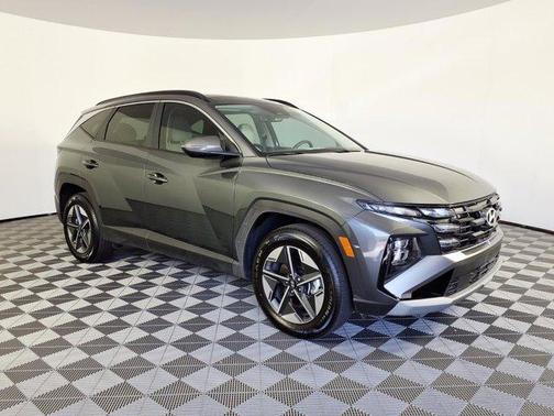 Amazon Gray 2025 Hyundai TUCSON Hybrid SEL Convenience