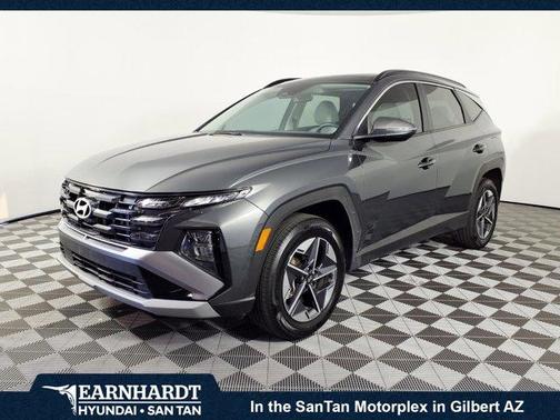 Amazon Gray 2025 Hyundai TUCSON Hybrid SEL Convenience