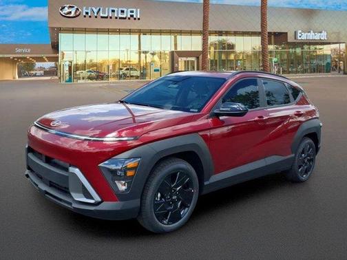 Red Metallic 2026 Hyundai KONA SEL Sport