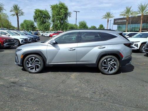 Shimmering Silver 2026 Hyundai TUCSON Limited