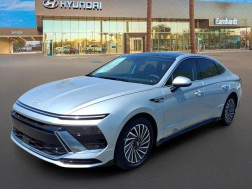Silver 2026 Hyundai SONATA Hybrid SEL