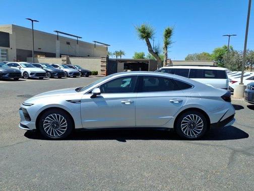 Silver 2026 Hyundai SONATA Hybrid SEL