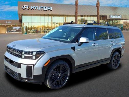 Shimmering Silver 2026 Hyundai SANTA FE HEV Calligraphy