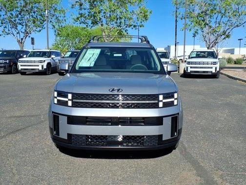 Shimmering Silver 2026 Hyundai SANTA FE HEV Calligraphy