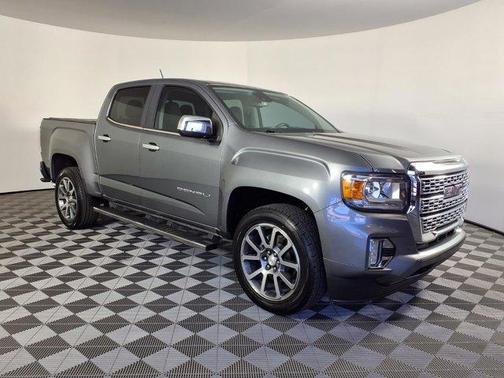 Satin Steel Metallic 2021 GMC Canyon Denali