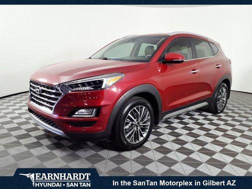 Red Crimson 2021 Hyundai TUCSON Limited