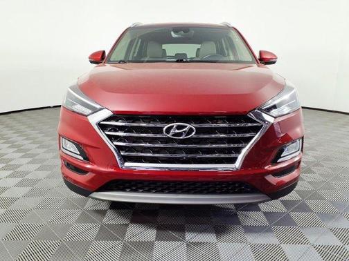 Red Crimson 2021 Hyundai TUCSON Limited
