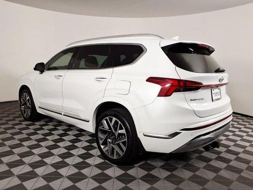 Quartz White 2022 Hyundai SANTA FE Calligraphy