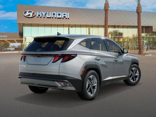 Shimmering Silver 2026 Hyundai TUCSON Hybrid SEL