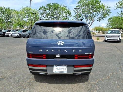 Atlantic Blue 2026 Hyundai SANTA FE HEV Limited