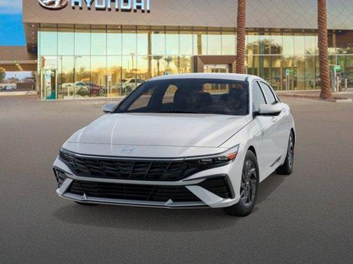 Serenity White Pearl 2026 Hyundai ELANTRA HEV Blue