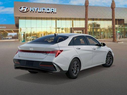 Serenity White Pearl 2026 Hyundai ELANTRA HEV Blue