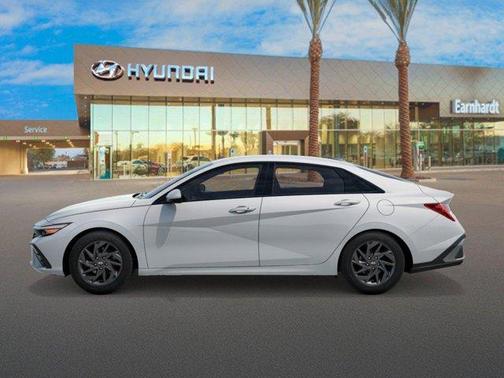 Serenity White Pearl 2026 Hyundai ELANTRA HEV Blue