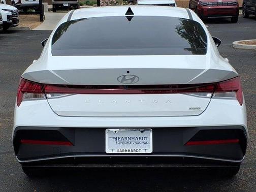 White 2026 Hyundai ELANTRA HEV Blue
