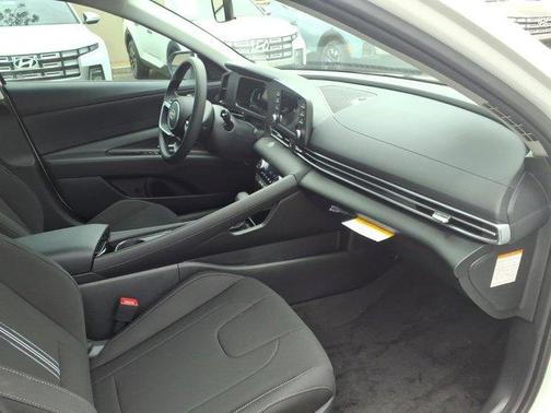 White 2026 Hyundai ELANTRA HEV Blue