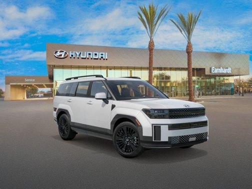 White 2027 Hyundai SANTA FE Calligraphy