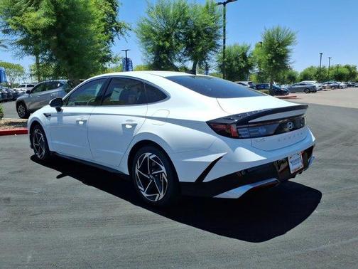 White 2026 Hyundai SONATA SEL Sport