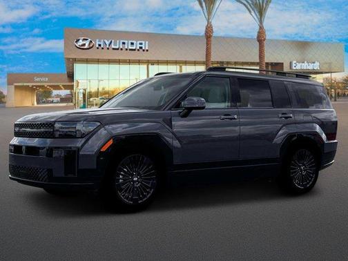 Gray 2026 Hyundai SANTA FE HEV Calligraphy