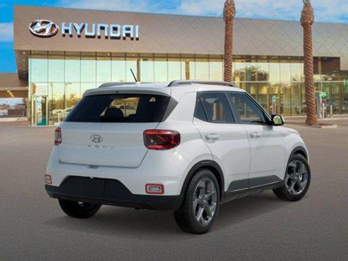 Lunar White 2026 Hyundai VENUE SEL