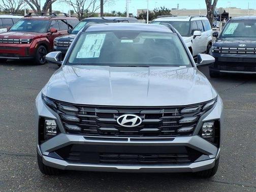 Shimmering Silver 2026 Hyundai TUCSON Hybrid SEL