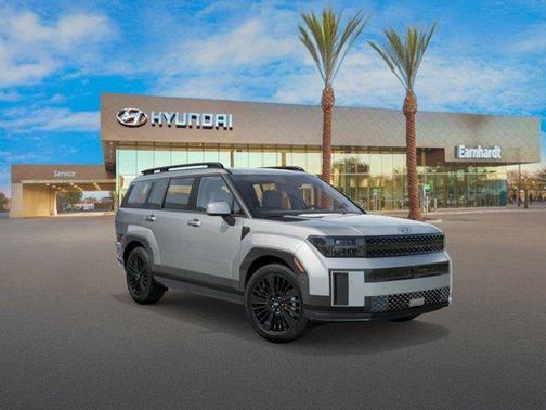 Shimmering Silver 2026 Hyundai SANTA FE HEV Calligraphy