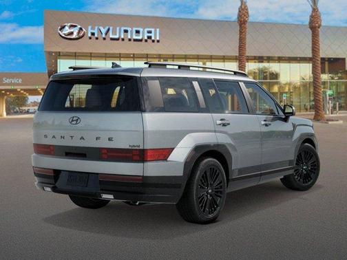 Shimmering Silver 2026 Hyundai SANTA FE HEV Calligraphy