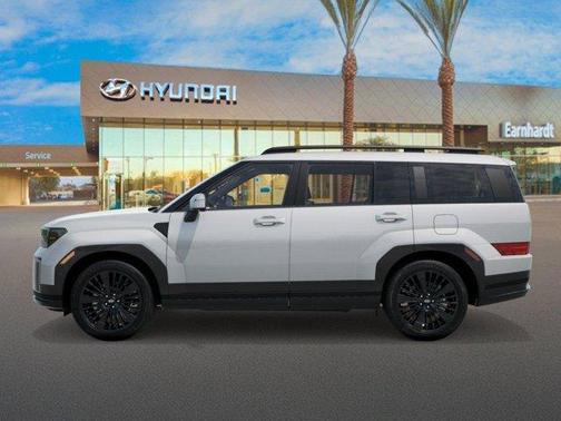 White 2026 Hyundai SANTA FE HEV Calligraphy