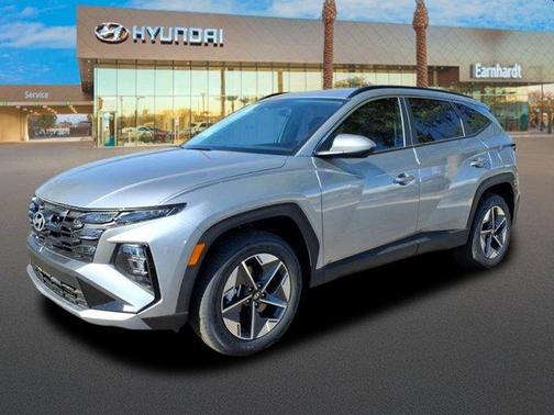Shimmering Silver 2026 Hyundai TUCSON Hybrid SEL
