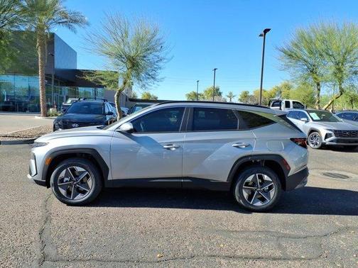Shimmering Silver 2026 Hyundai TUCSON Hybrid SEL