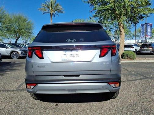 Shimmering Silver 2026 Hyundai TUCSON Hybrid SEL