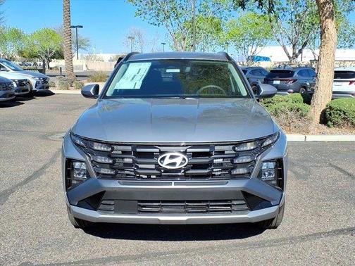 Shimmering Silver 2026 Hyundai TUCSON Hybrid SEL