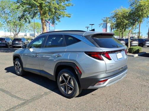 Shimmering Silver 2026 Hyundai TUCSON Hybrid SEL
