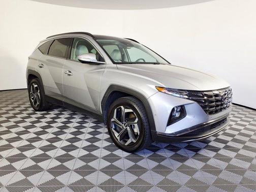 Shimmering Silver 2022 Hyundai TUCSON Hybrid Limited