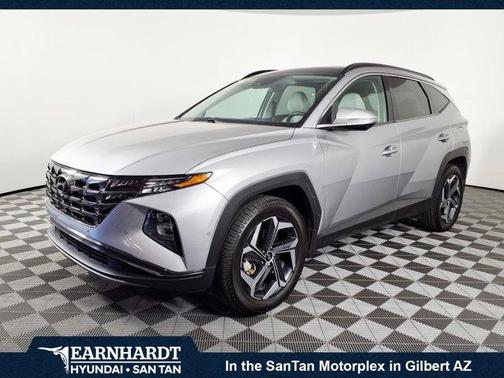 Shimmering Silver 2022 Hyundai TUCSON Hybrid Limited