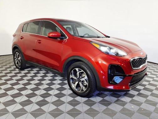 Hyper Red 2020 Kia Sportage LX