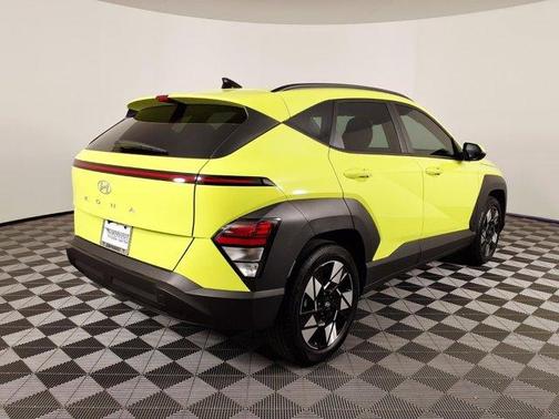 Yellow 2025 Hyundai KONA SEL